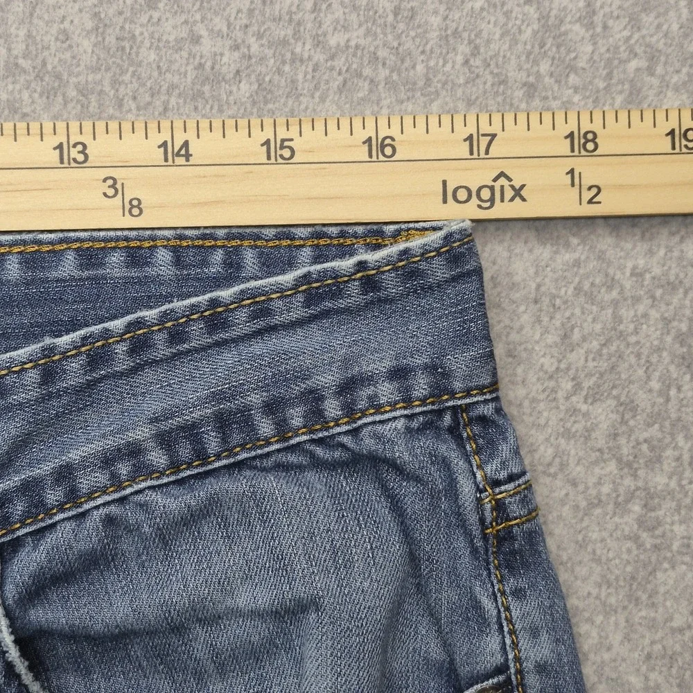 Vintage Billabong Jeans Mens 34 Blue Faded Baggy Wide Leg Denim Skater Pants Y2K